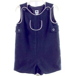 Busy Bees Navy Blue Kids Overalls Size 4